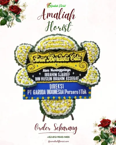 Papan Bunga Duka di Wargajaya