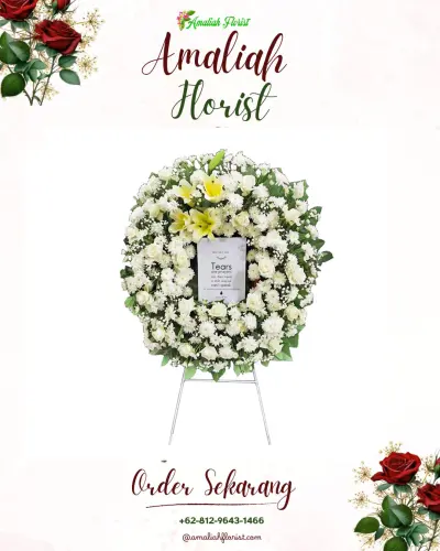 Krans Bunga Duka Cita di Wargajaya